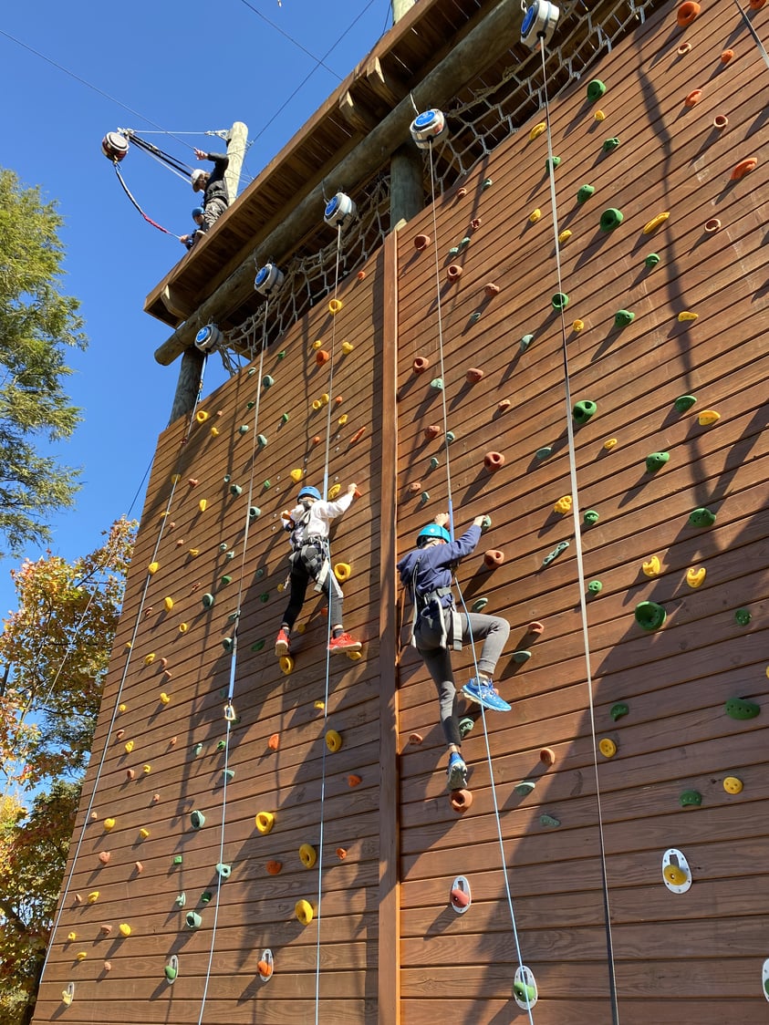 5th And 7th Grade Tackle New Heights At Blue Mountain