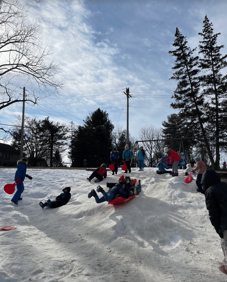 A Winter Wonderland for Recess