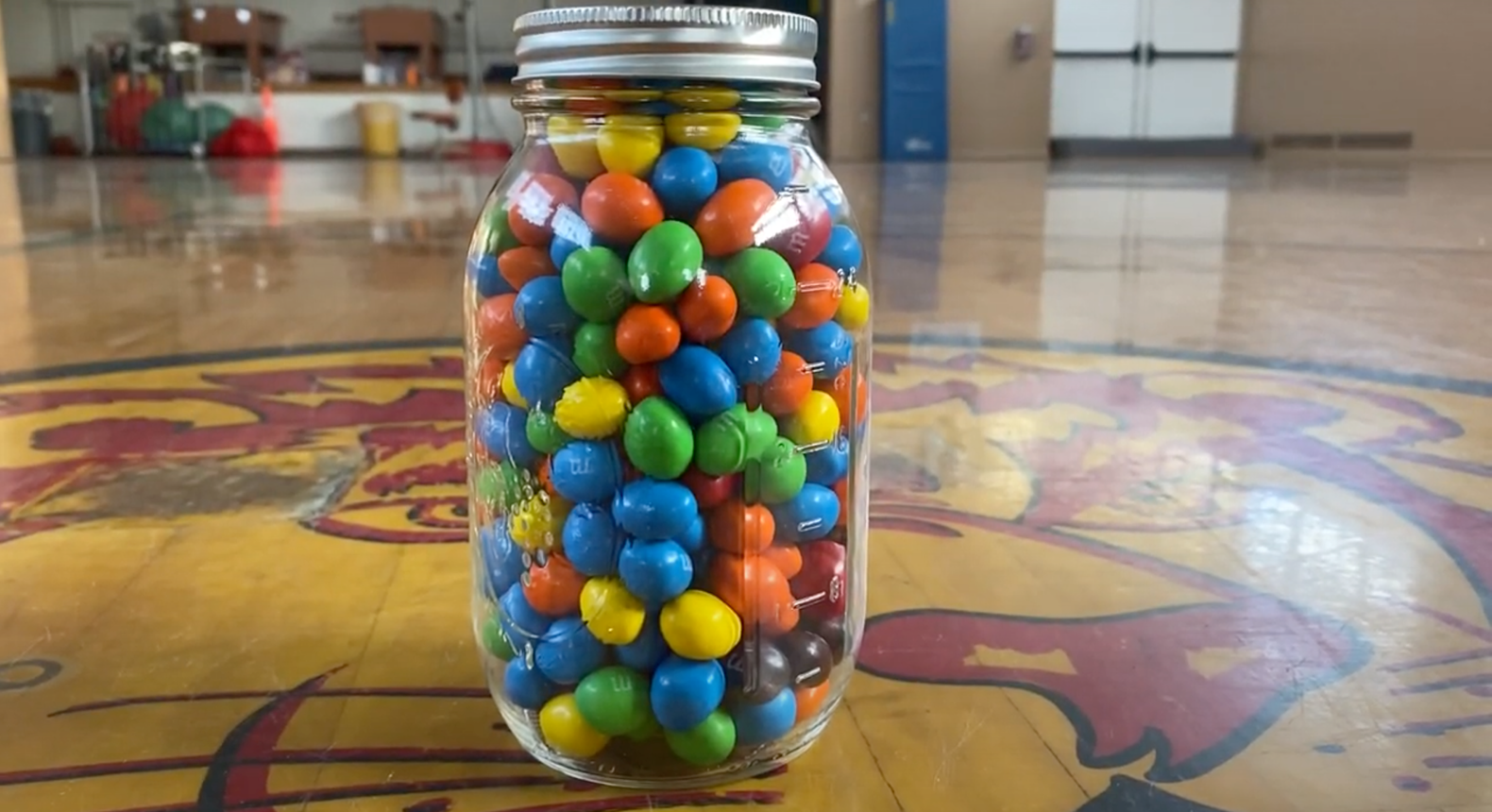 All-School Red & Gold Cup Challenge: Guess the Number of M&Ms