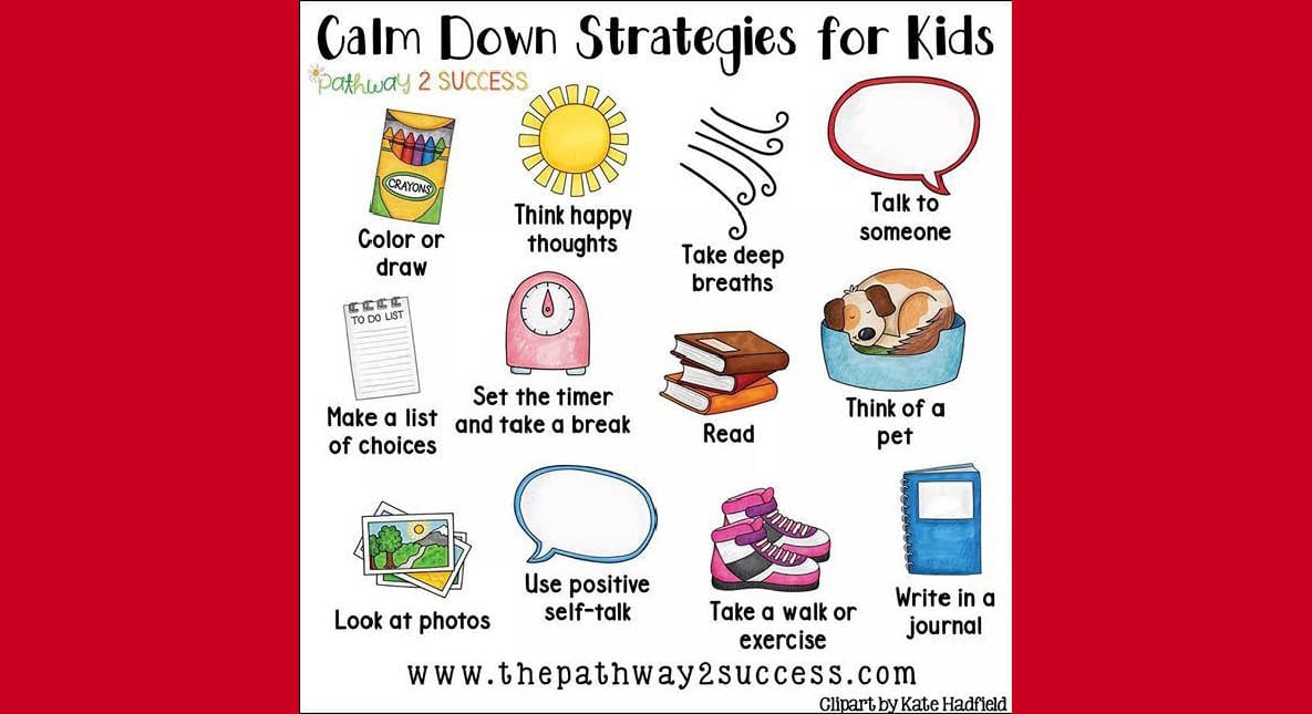 List Of Calming Strategies