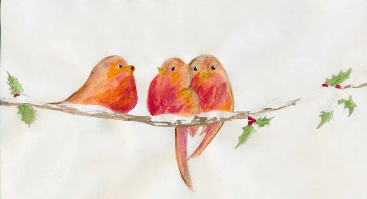 HoldayCardBirds